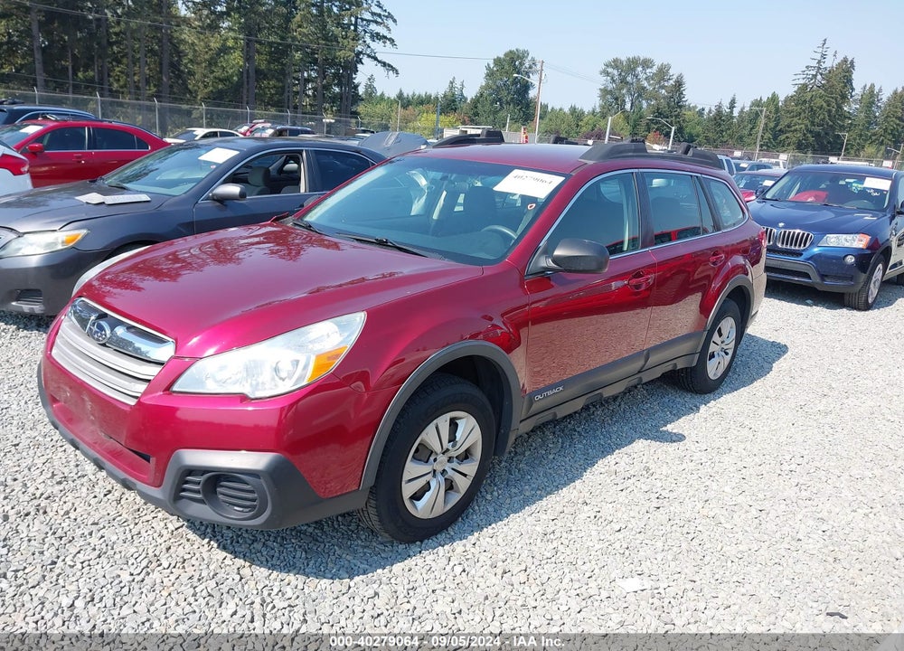 2013 SUBARU OUTBACK 2.5I VIN: 4S4BRBAC1D3313013