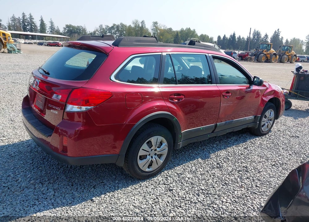2013 SUBARU OUTBACK 2.5I VIN: 4S4BRBAC1D3313013