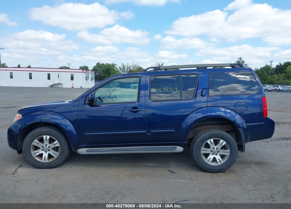 2010 NISSAN PATHFINDER SE VIN: 5N1AR1NB7AC610256