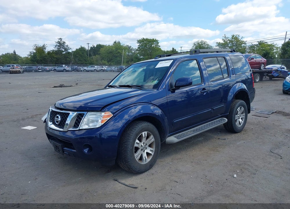 2010 NISSAN PATHFINDER SE VIN: 5N1AR1NB7AC610256