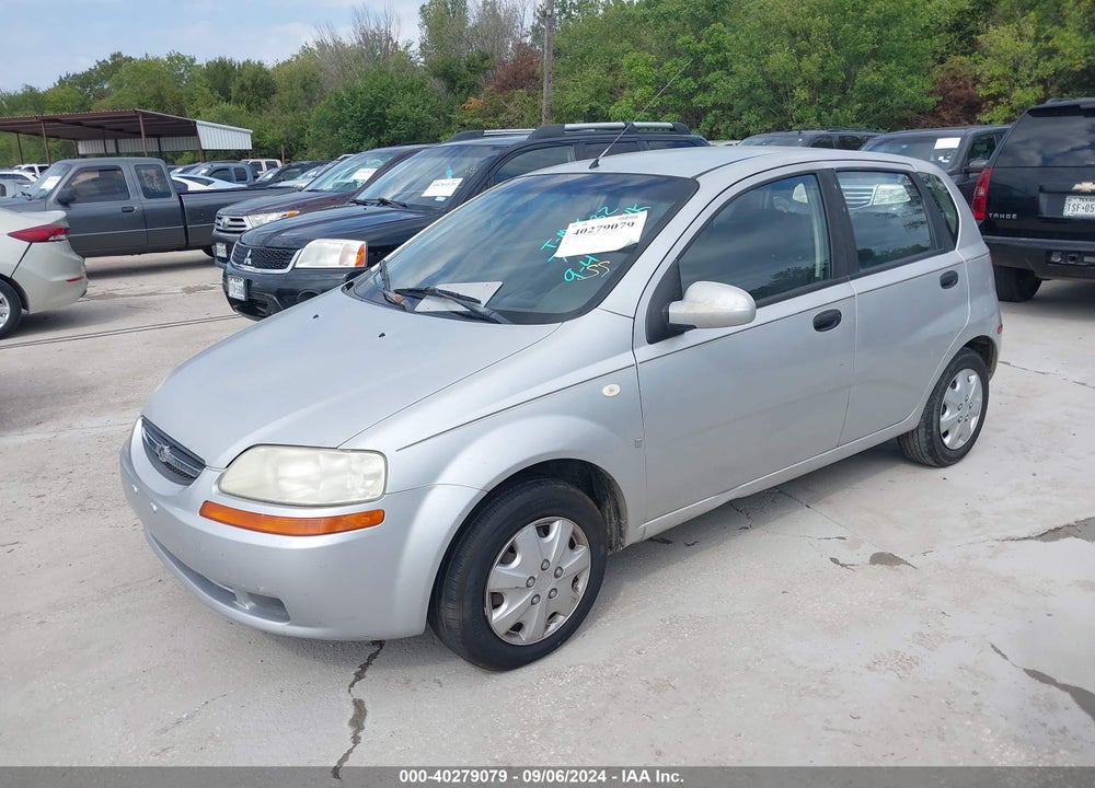 2007 CHEVROLET AVEO 5 LS VIN: KL1TD666X7B743982