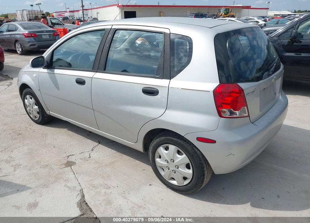 2007 CHEVROLET AVEO 5 LS VIN: KL1TD666X7B743982