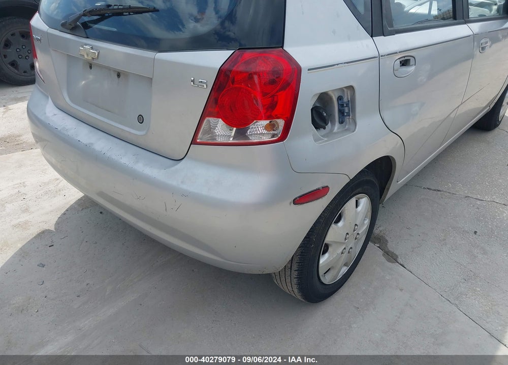 2007 CHEVROLET AVEO 5 LS VIN: KL1TD666X7B743982