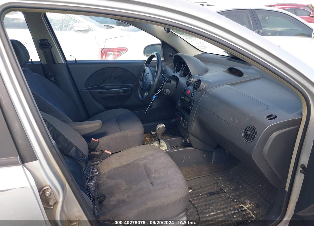 2007 CHEVROLET AVEO 5 LS VIN: KL1TD666X7B743982