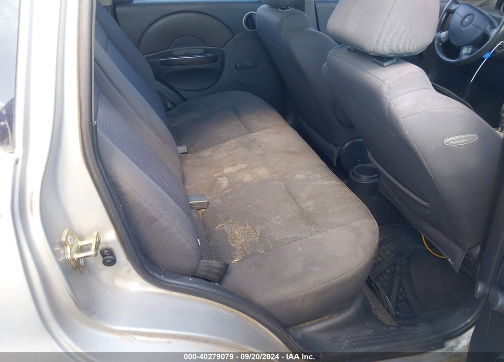 2007 CHEVROLET AVEO 5 LS VIN: KL1TD666X7B743982