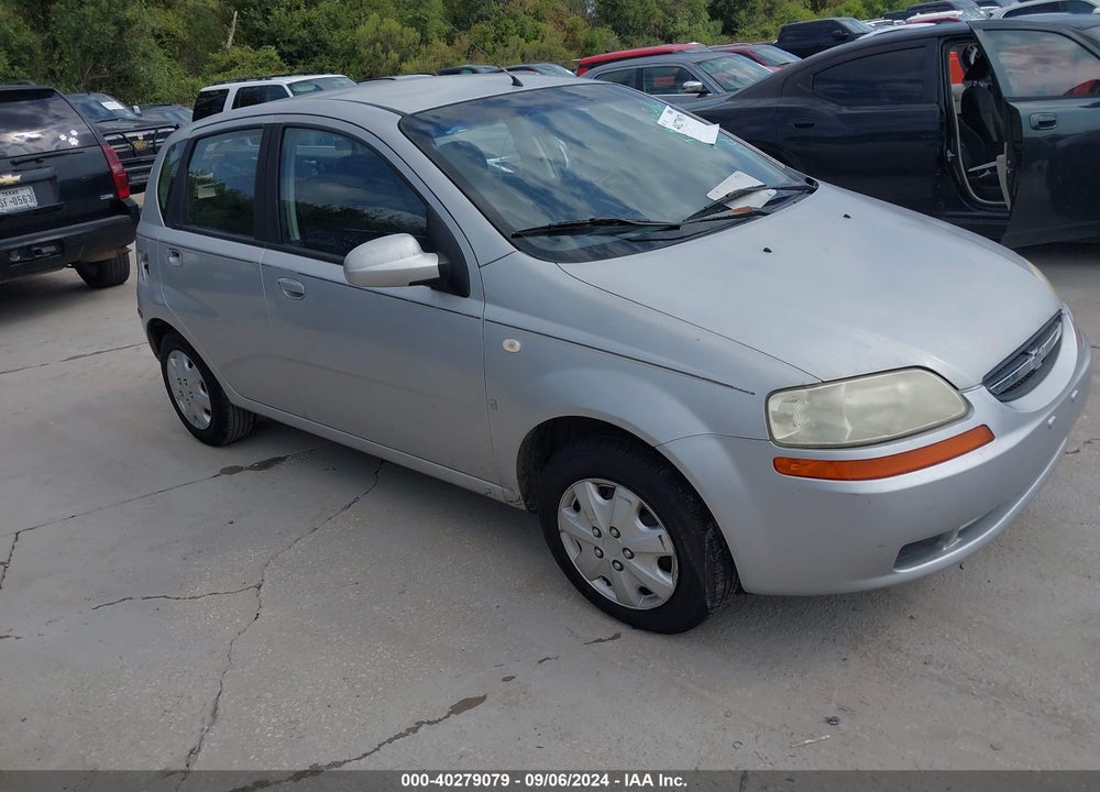 2007 CHEVROLET AVEO 5 LS VIN: KL1TD666X7B743982