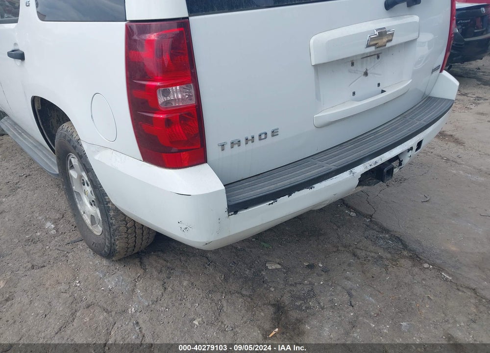 2009 CHEVROLET TAHOE COMMERCIAL FLEET VIN: 1GNFK13059R198614