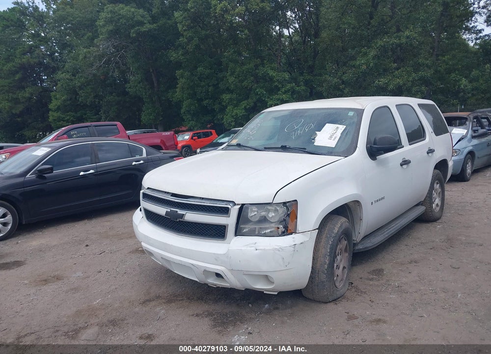 2009 CHEVROLET TAHOE COMMERCIAL FLEET VIN: 1GNFK13059R198614