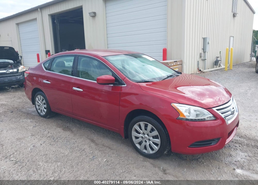 2014 NISSAN SENTRA S VIN: 3N1AB7AP1EY275346