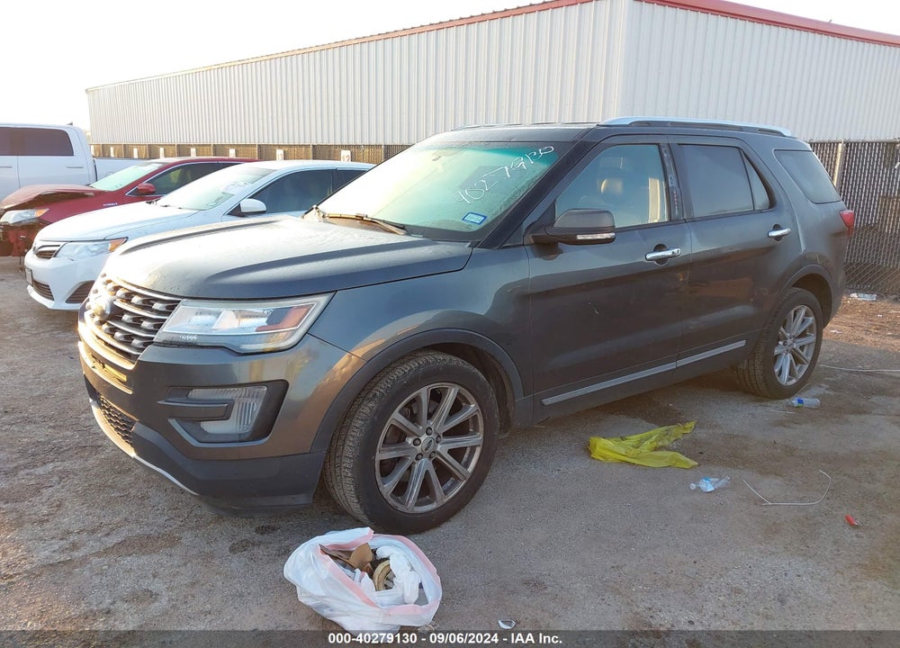 2017 FORD EXPLORER LIMITED VIN: 1FM5K7F86HGA89898
