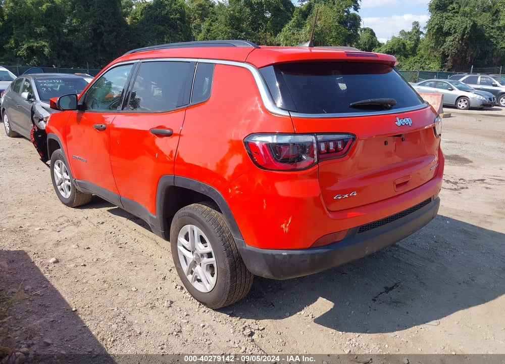 2021 JEEP COMPASS SPORT 4X4 VIN: 3C4NJDAB5MT572068