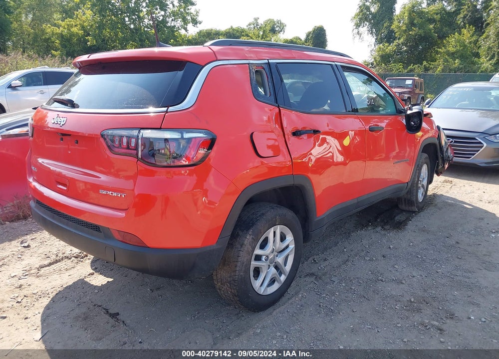 2021 JEEP COMPASS SPORT 4X4 VIN: 3C4NJDAB5MT572068