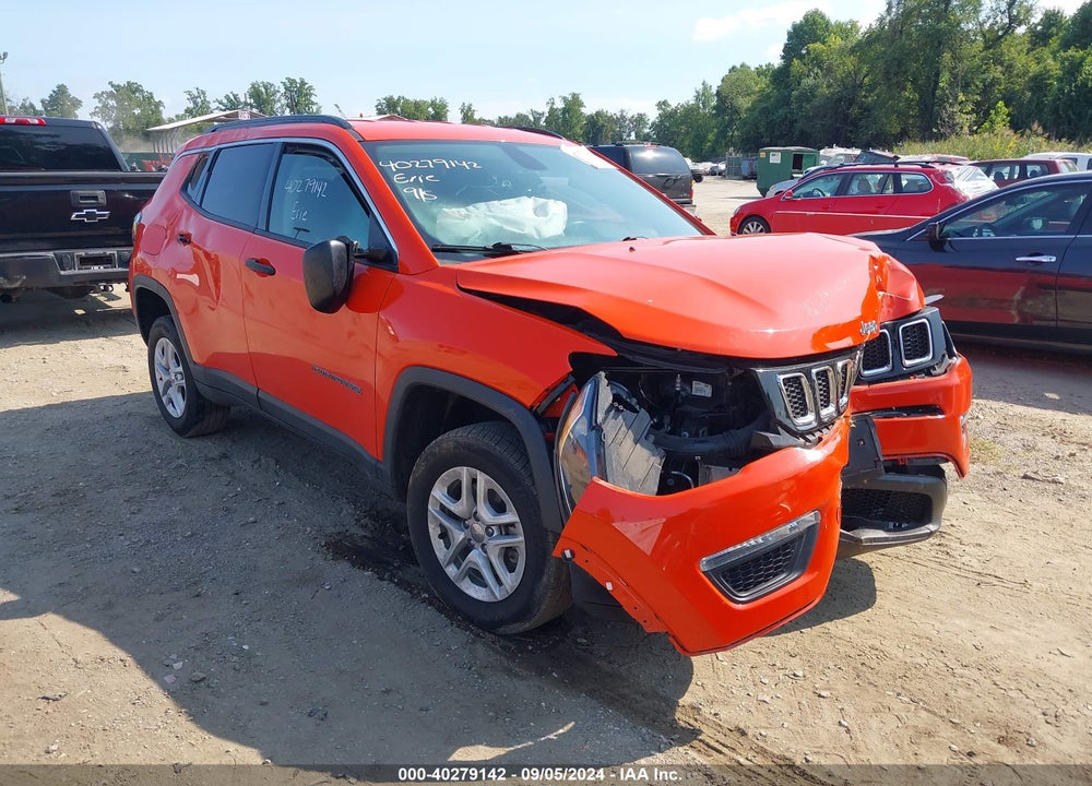 2021 JEEP COMPASS SPORT 4X4 VIN: 3C4NJDAB5MT572068