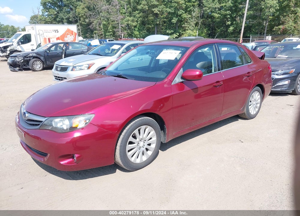 2011 SUBARU IMPREZA 2.5I PREMIUM VIN: JF1GE6B68BH511678