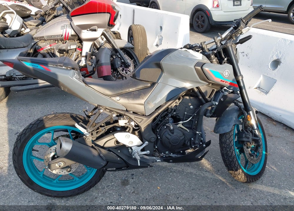 2022 YAMAHA MT-03 VIN: MH3RH20YXNK007374