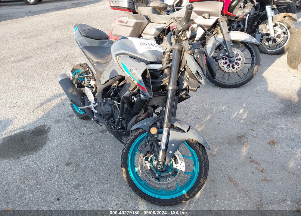 2022 YAMAHA MT-03 VIN: MH3RH20YXNK007374