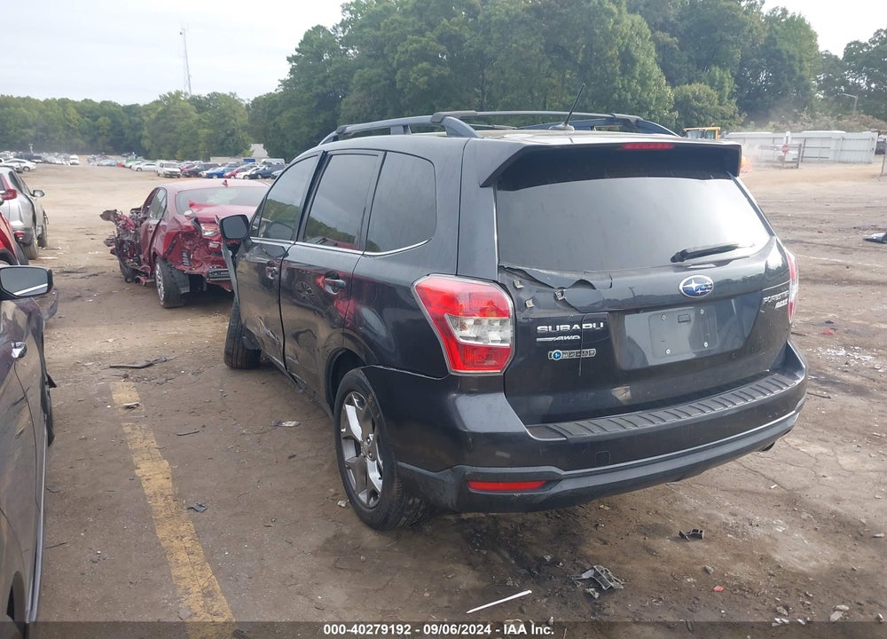 2015 SUBARU FORESTER 2.5I TOURING VIN: JF2SJAWCXFH836794