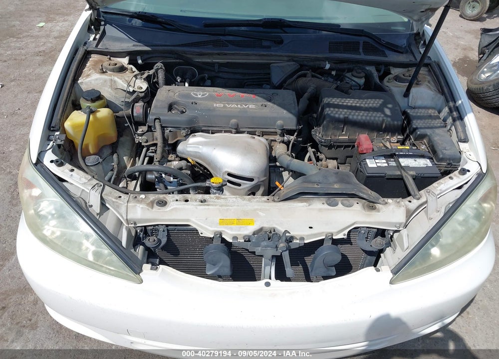 2004 TOYOTA CAMRY LE VIN: JTDBE32K340287186