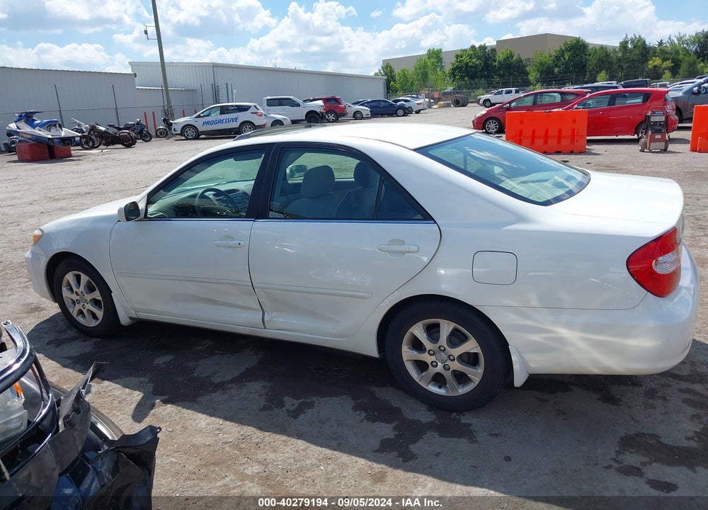 2004 TOYOTA CAMRY LE VIN: JTDBE32K340287186