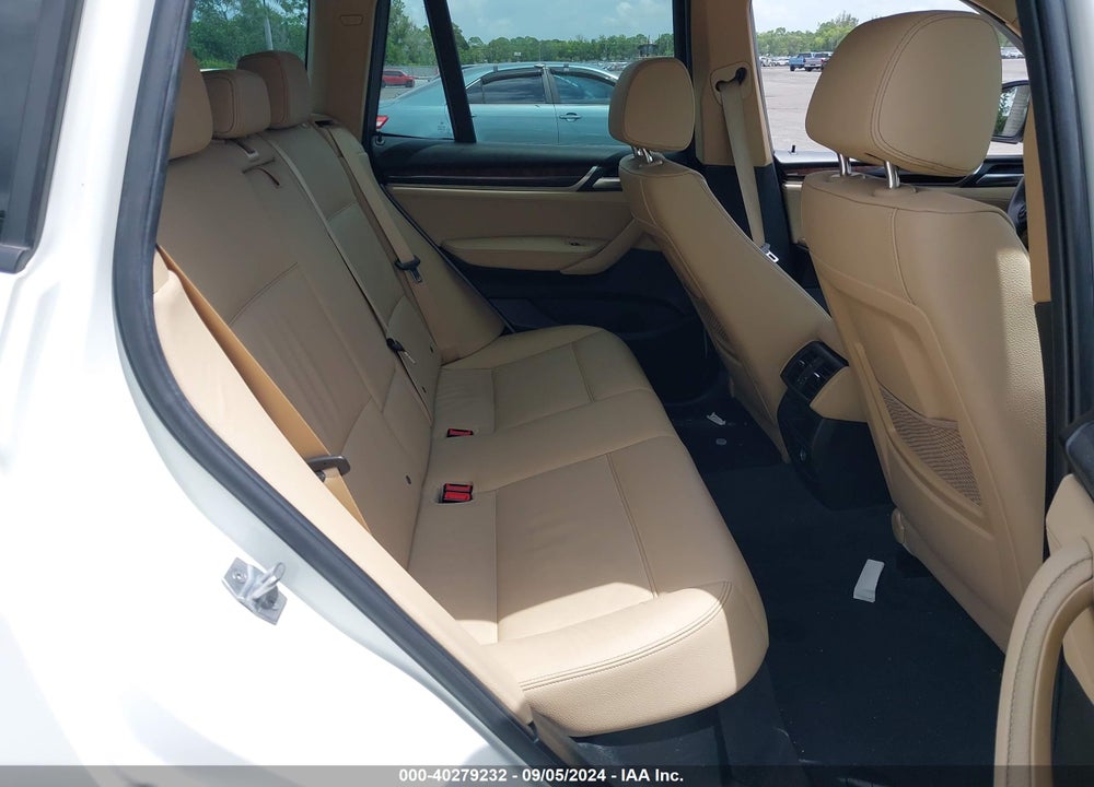 2017 BMW X3 SDRIVE28I VIN: 5UXWZ7C38H0X39030