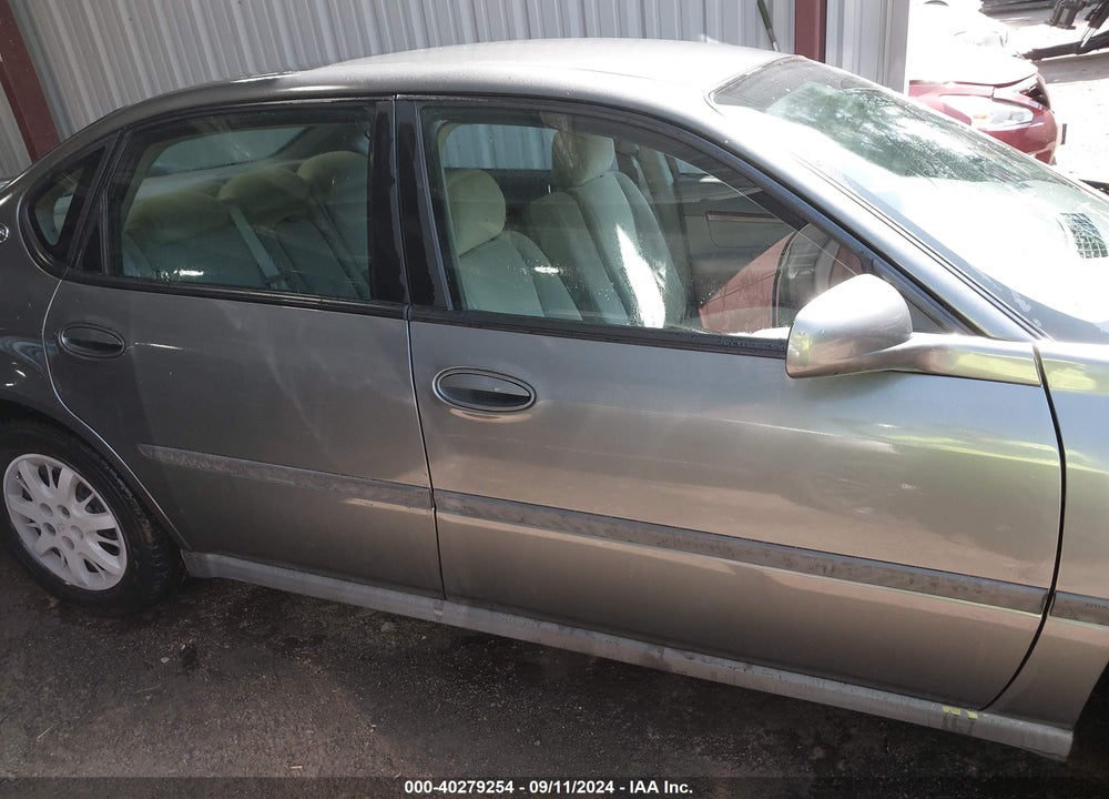 2004 CHEVROLET IMPALA VIN: 2G1WF52E449189352