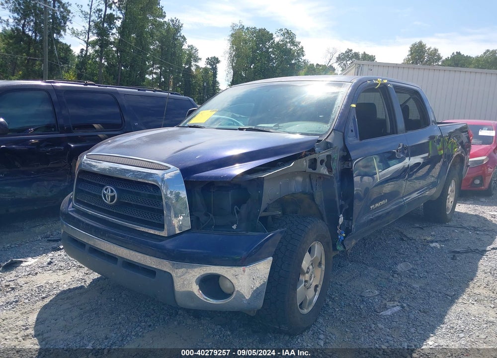 2007 TOYOTA TUNDRA SR5 5.7L V8 VIN: 5TBEV54117S461344
