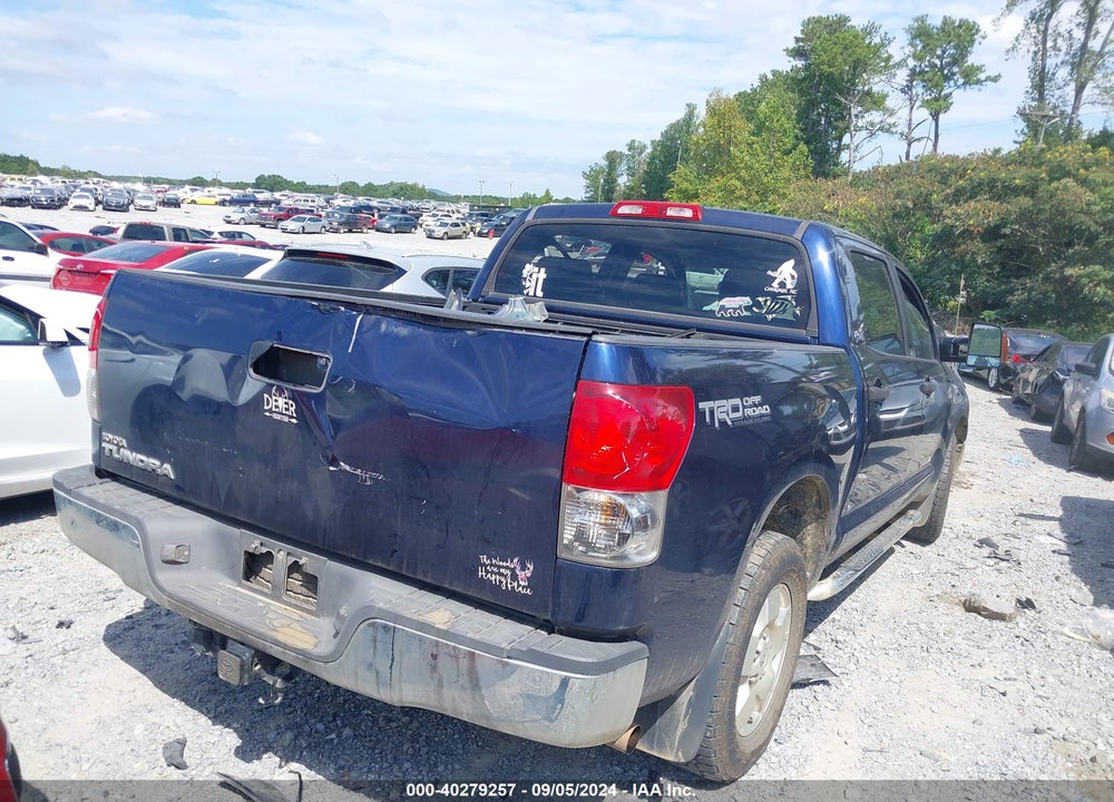 2007 TOYOTA TUNDRA SR5 5.7L V8 VIN: 5TBEV54117S461344