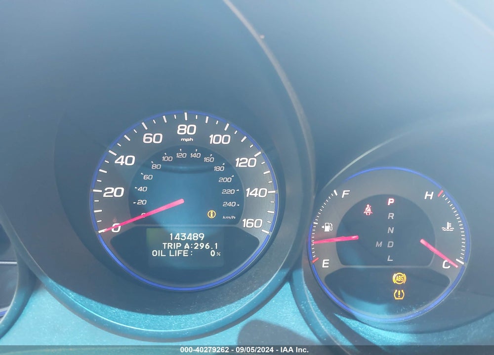 2007 ACURA TL 3.2 VIN: 19UUA66287A039807