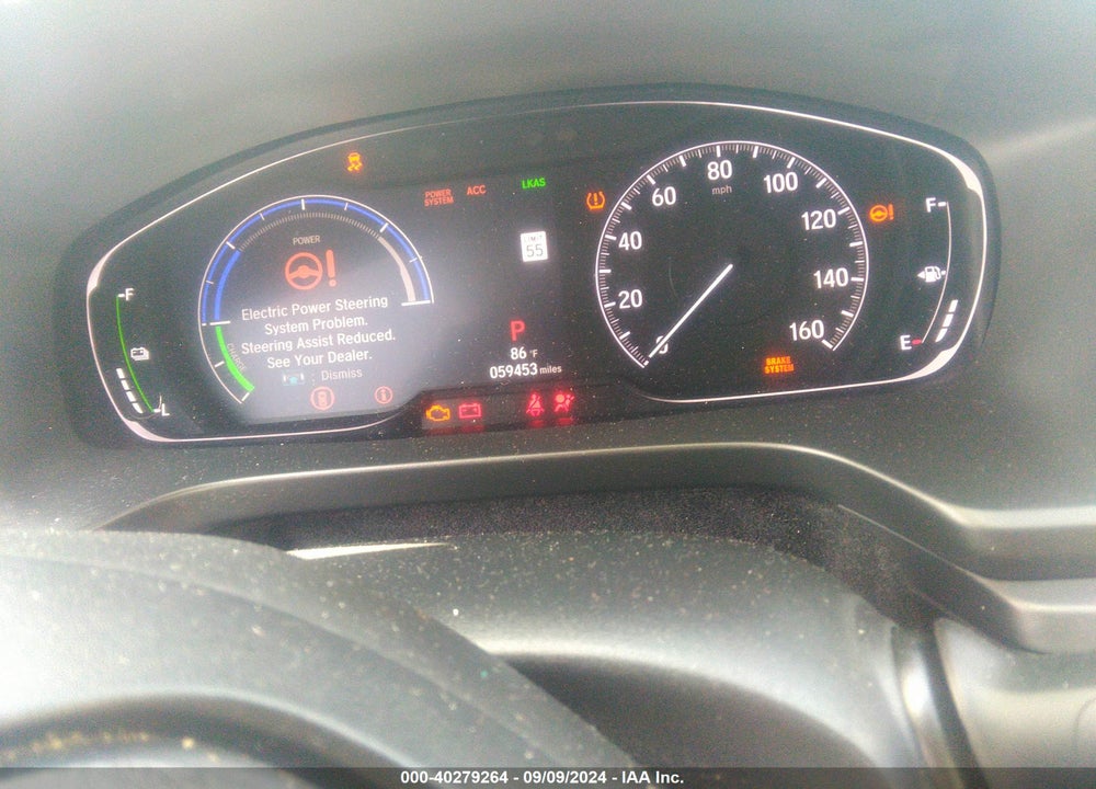 2022 HONDA INSIGHT EX VIN: 19XZE4F55NE013635