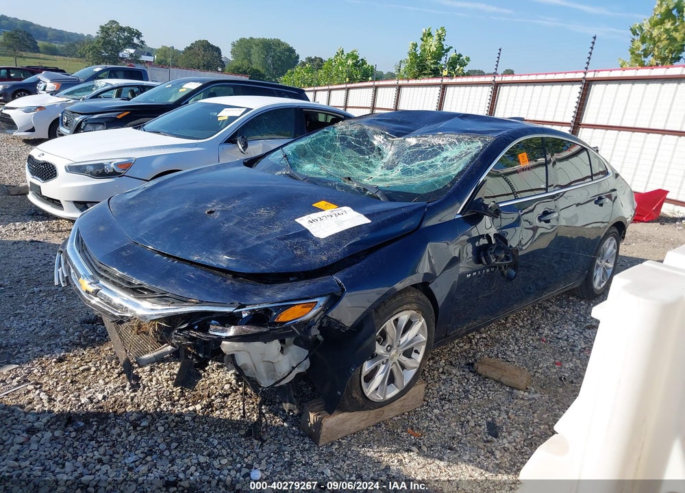 2020 CHEVROLET MALIBU FWD LT VIN: 1G1ZD5ST7LF122204