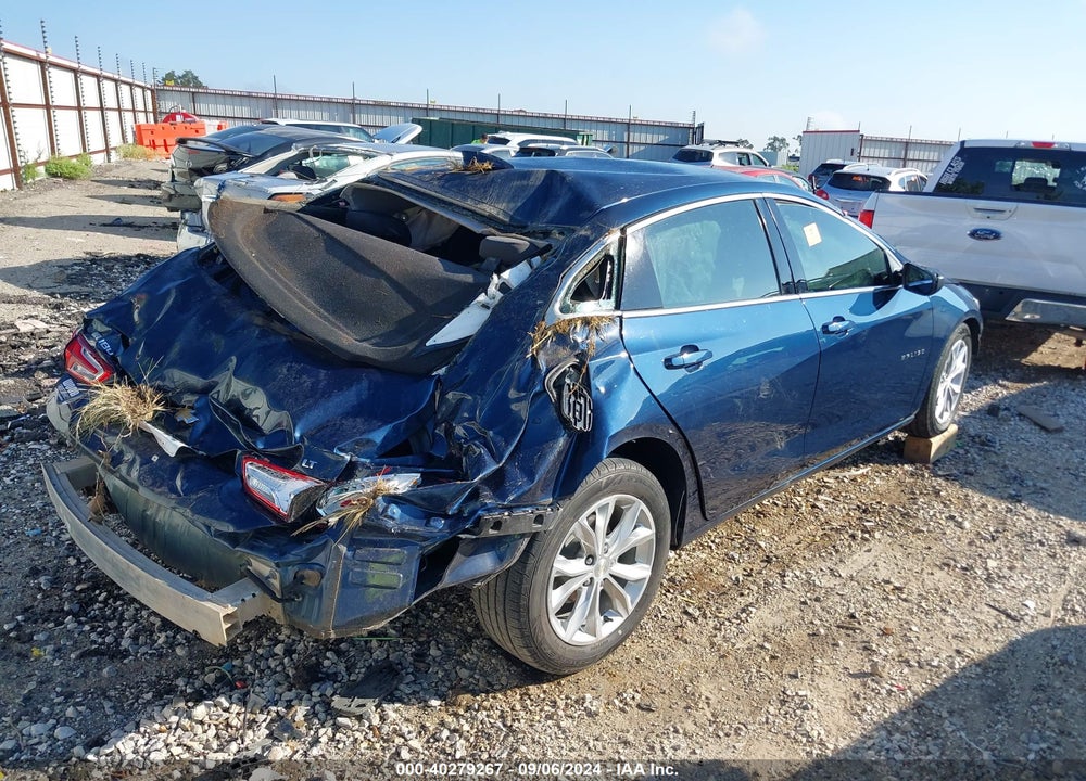 2020 CHEVROLET MALIBU FWD LT VIN: 1G1ZD5ST7LF122204