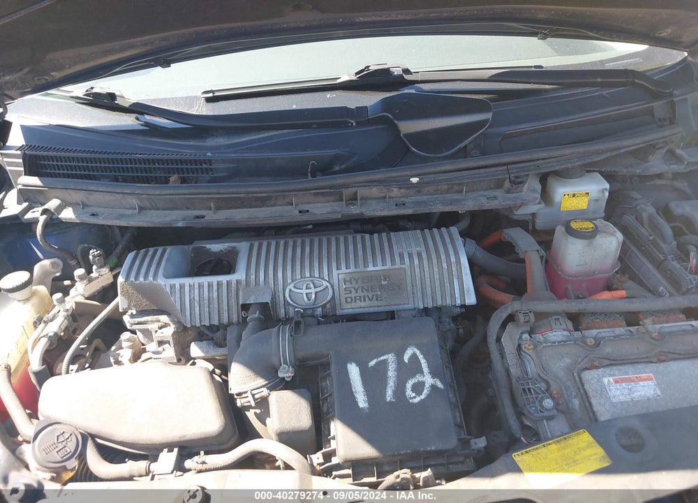 2011 TOYOTA PRIUS FOUR VIN: JTDKN3DU4B0287063
