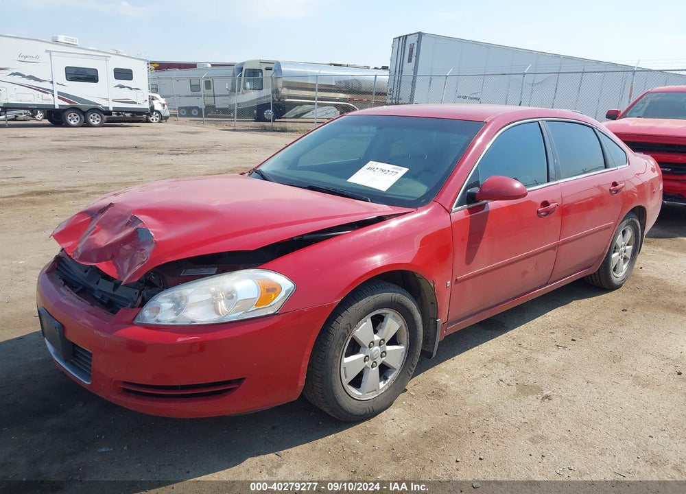 2007 CHEVROLET IMPALA LT VIN: 2G1WT58K779159515
