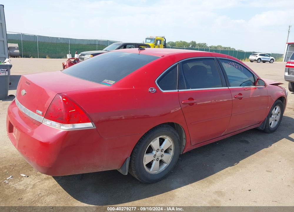 2007 CHEVROLET IMPALA LT VIN: 2G1WT58K779159515