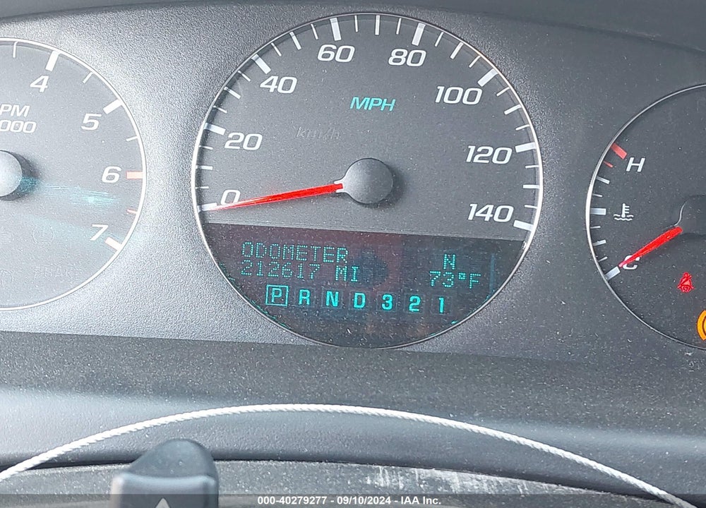 2007 CHEVROLET IMPALA LT VIN: 2G1WT58K779159515