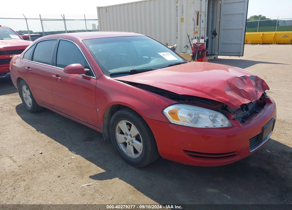 2007 CHEVROLET IMPALA LT VIN: 2G1WT58K779159515