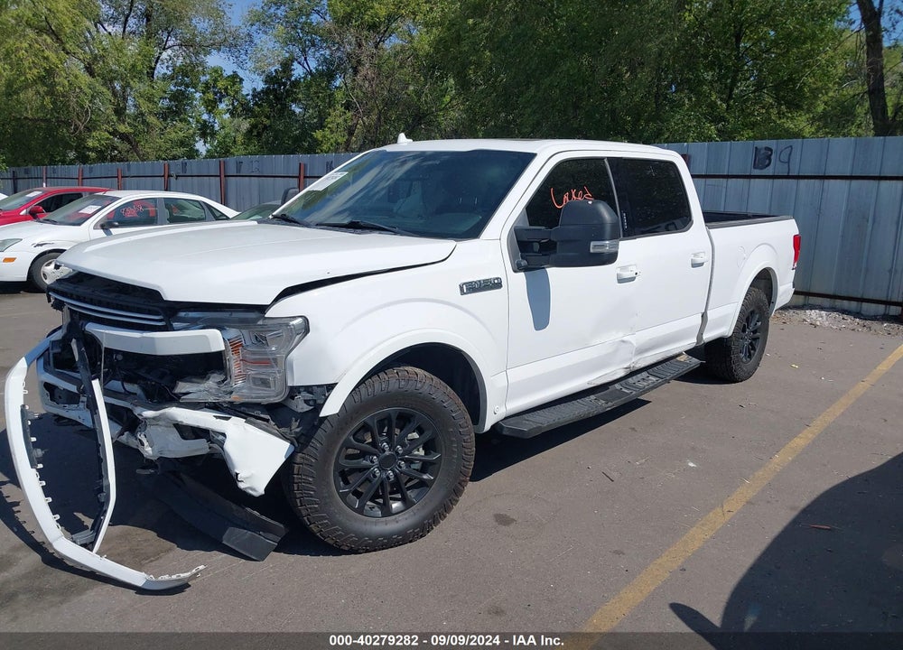 2018 FORD F-150 LARIAT VIN: 1FTFW1EG6JKC33830