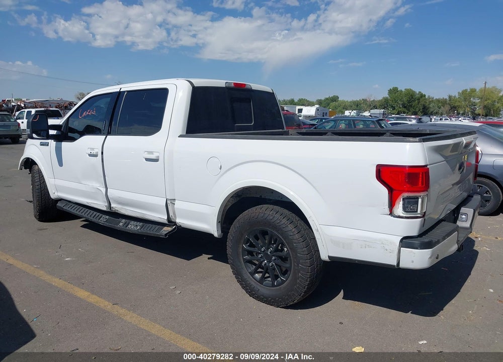 2018 FORD F-150 LARIAT VIN: 1FTFW1EG6JKC33830