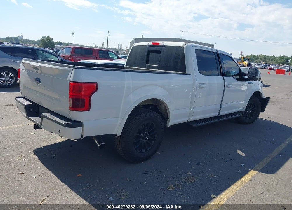 2018 FORD F-150 LARIAT VIN: 1FTFW1EG6JKC33830