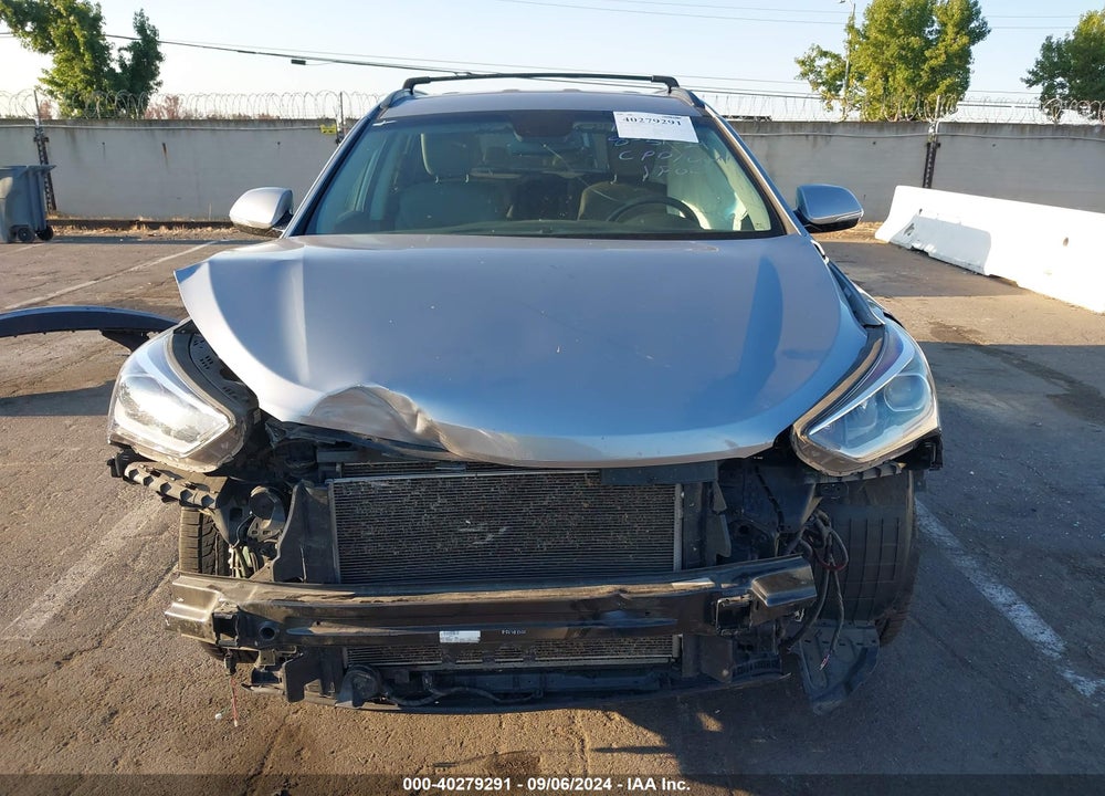 2017 HYUNDAI SANTA FE LIMITED VIN: KM8SN4HF3HU240833