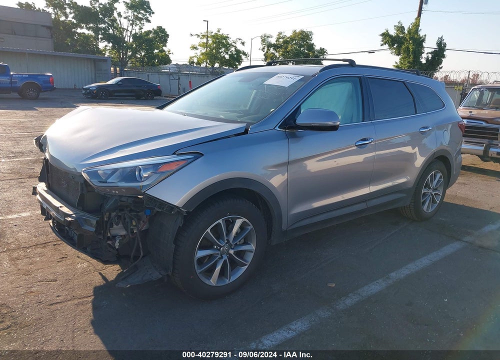 2017 HYUNDAI SANTA FE LIMITED VIN: KM8SN4HF3HU240833
