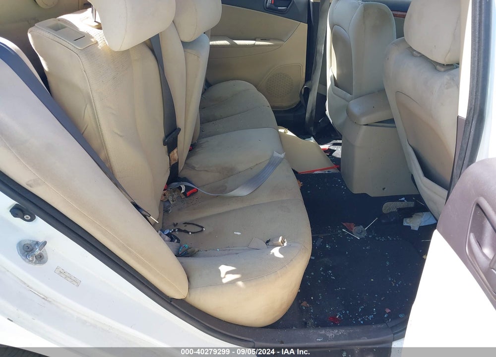 2009 HYUNDAI SONATA GLS VIN: 5NPET46C99H408602