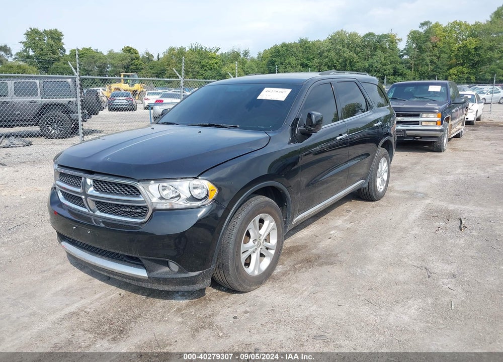 2013 DODGE DURANGO CREW VIN: 1C4RDJDG8DC653821