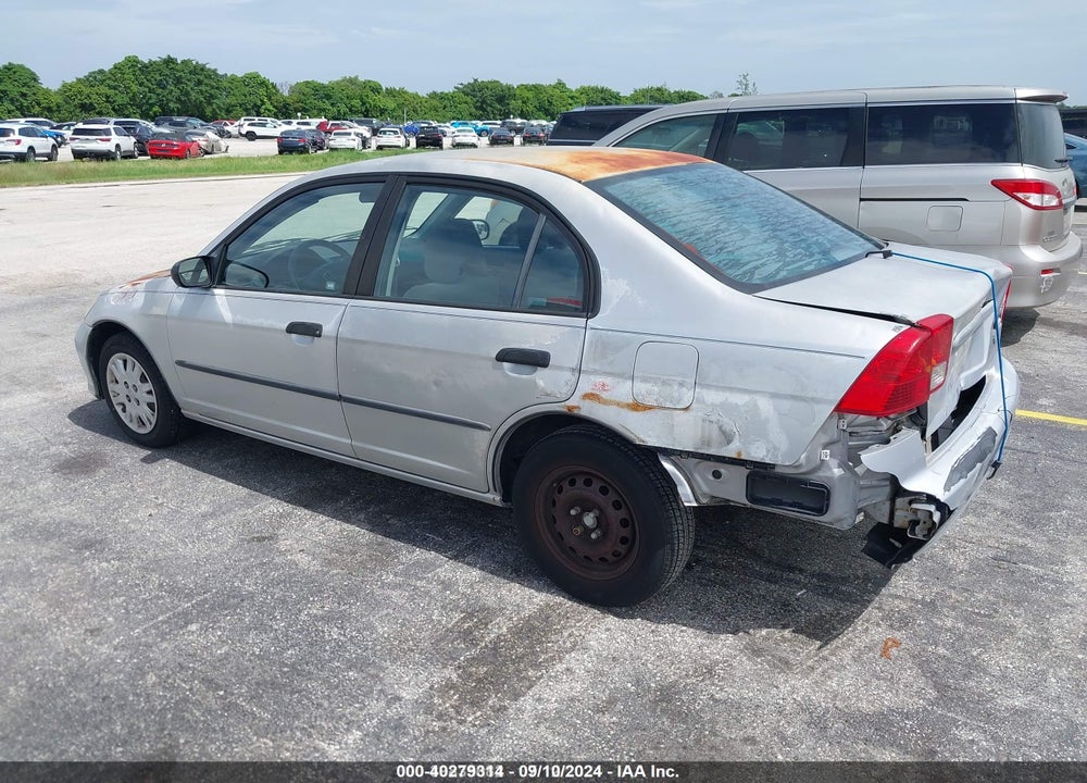 2004 HONDA CIVIC VP VIN: 2HGES16364H578422