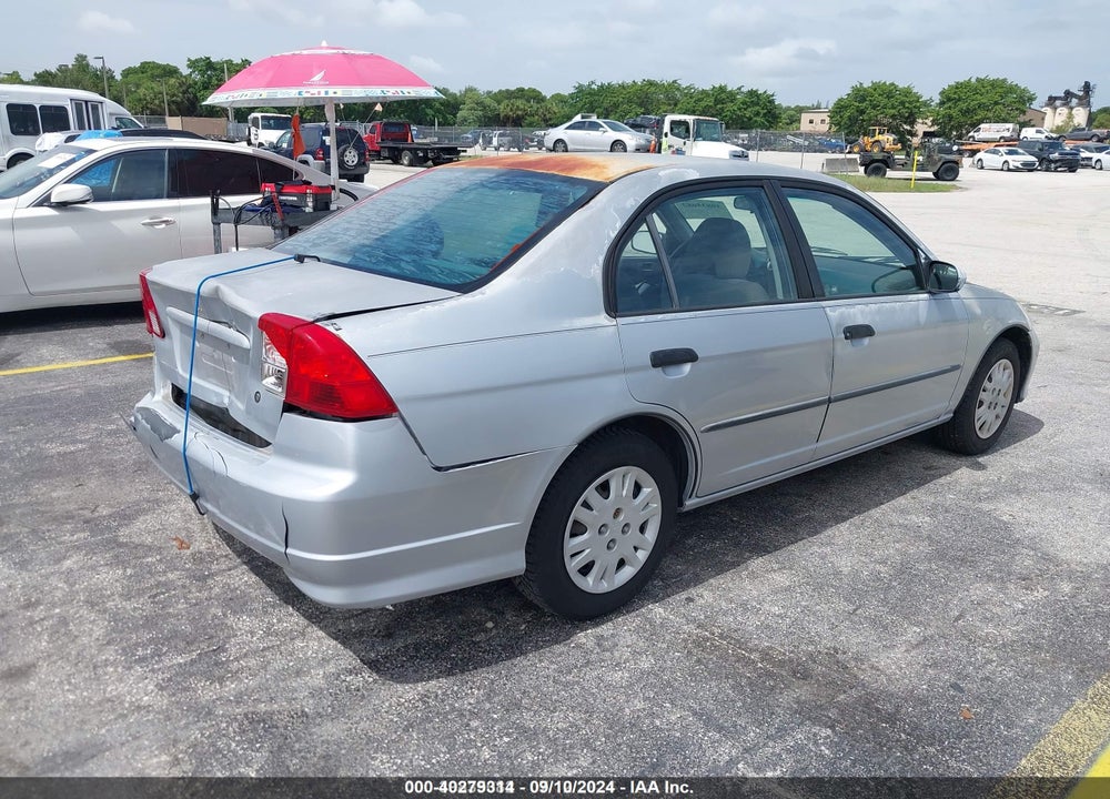2004 HONDA CIVIC VP VIN: 2HGES16364H578422