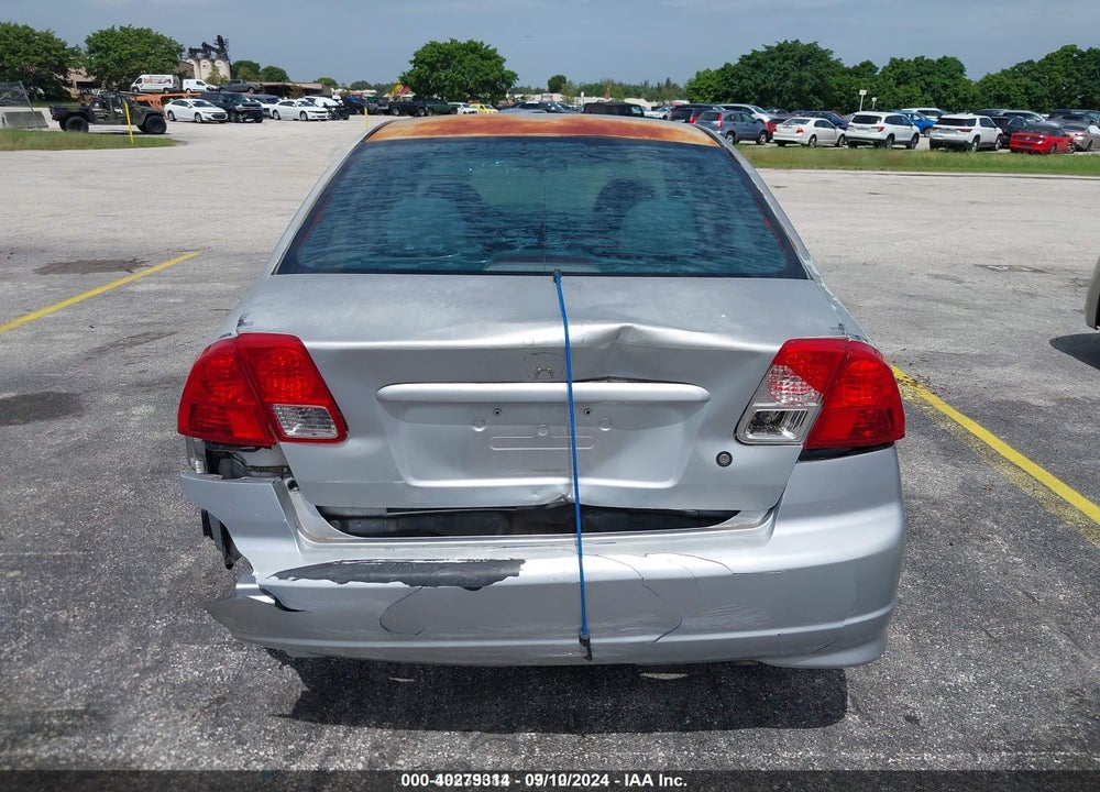2004 HONDA CIVIC VP VIN: 2HGES16364H578422