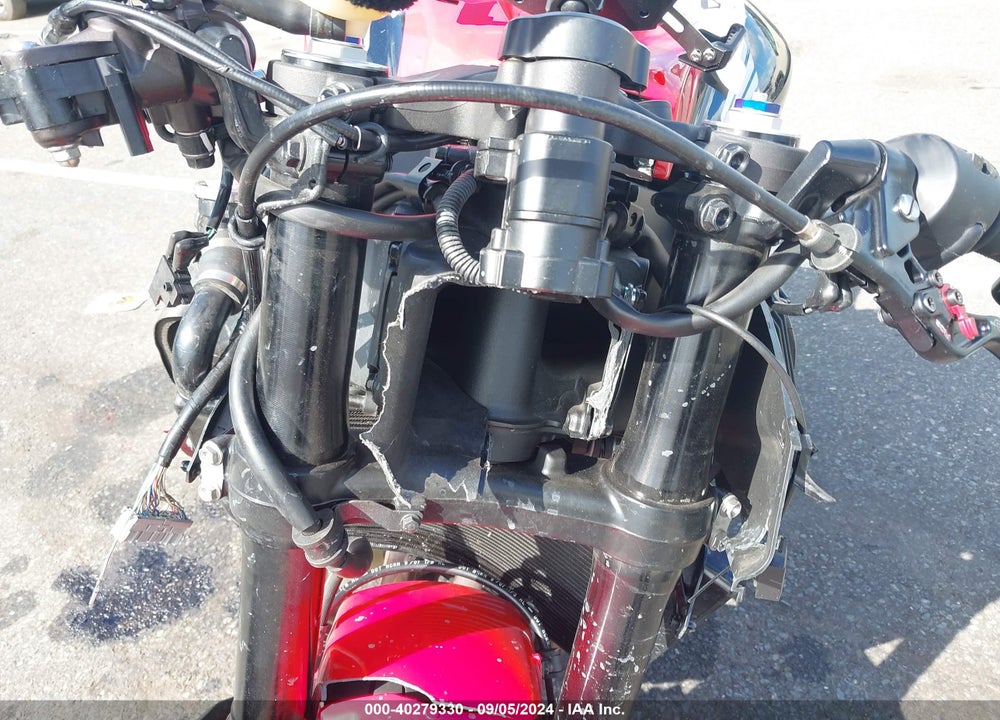 2008 HONDA CBR600 RR VIN: JH2PC40038M103440