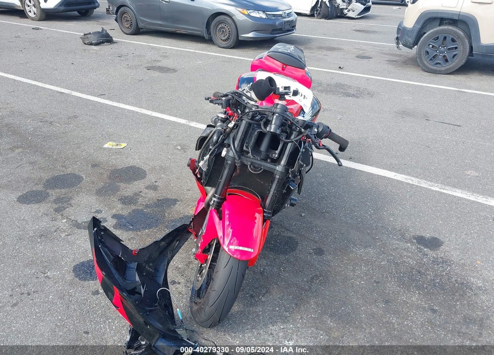 2008 HONDA CBR600 RR VIN: JH2PC40038M103440
