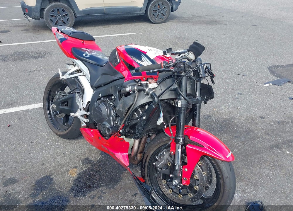 2008 HONDA CBR600 RR VIN: JH2PC40038M103440