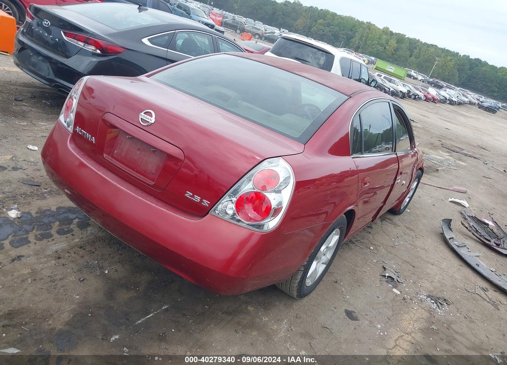 2005 NISSAN ALTIMA 2.5 S VIN: 1N4AL11D85C350104